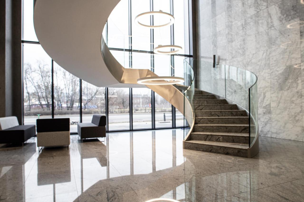 Wola Glamour Apartment วอร์ซอ ภายนอก รูปภาพ